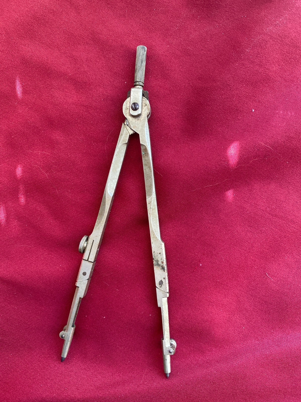Antique 1910 DIETZGEN Germany 6” Dividers Vintage Compass Drafting Surveying