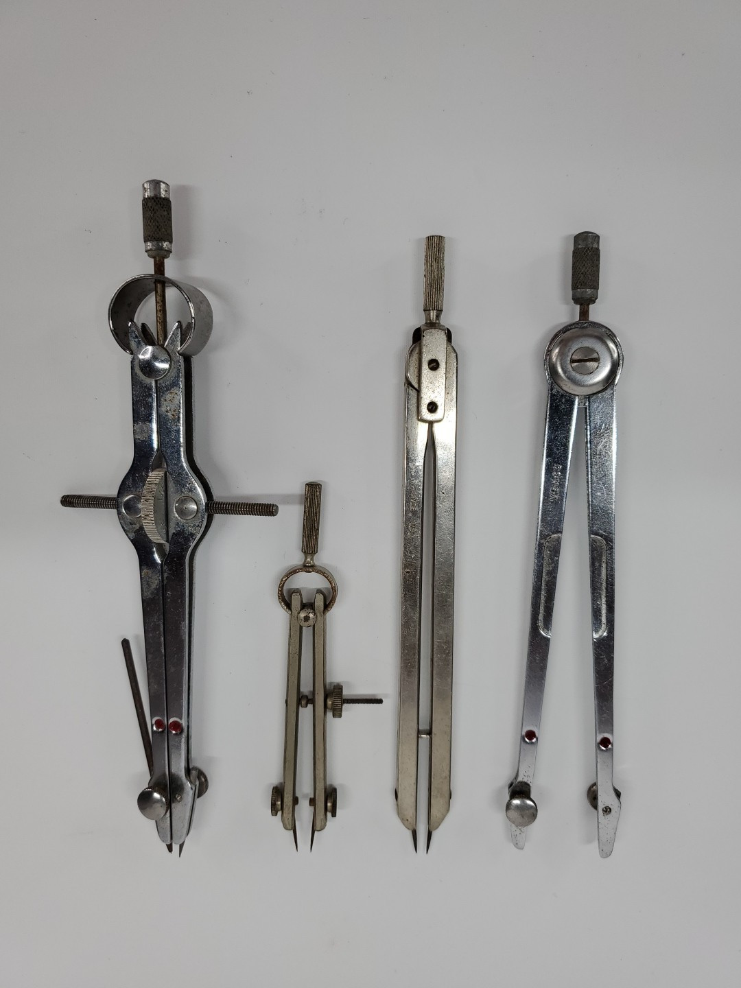Vemco, charvos and unknown brand set of 4 Drawing tools*Read*
