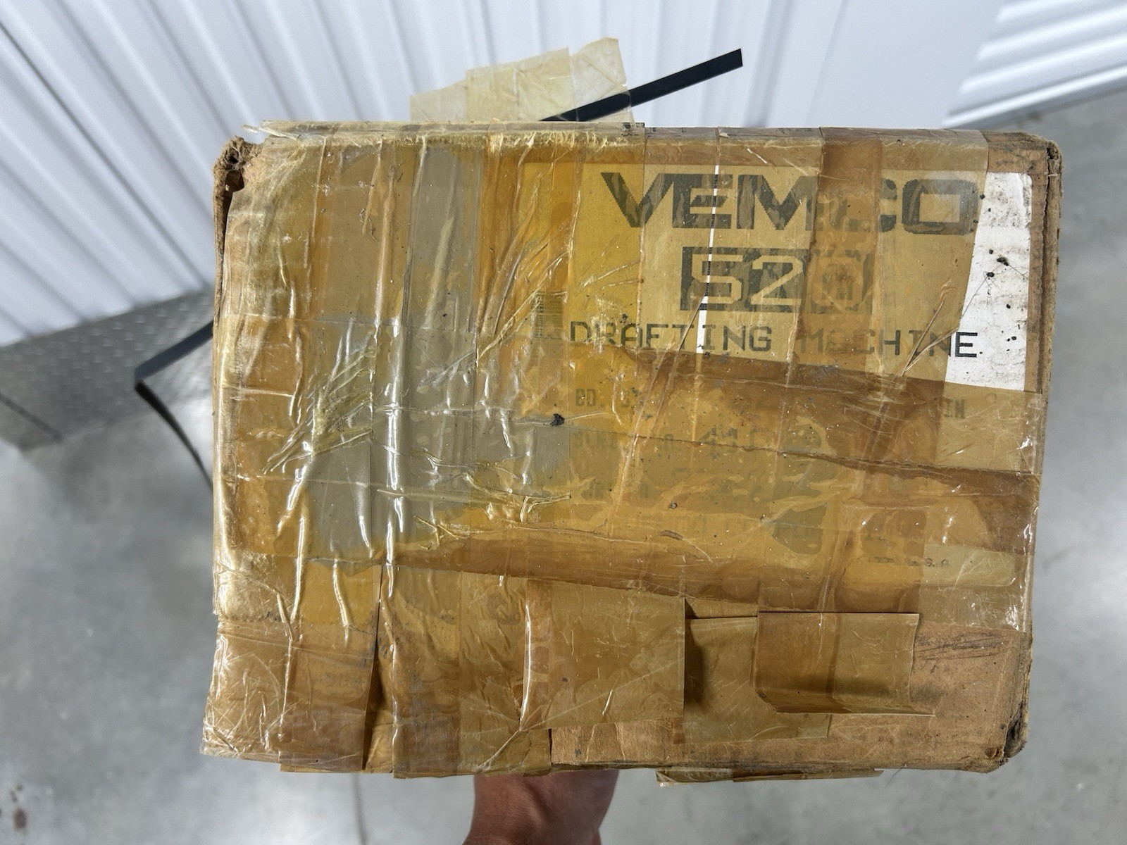 NOS VEMCO 520 Track Drafting Machine 32×42 Board Size w/Box & Manuals