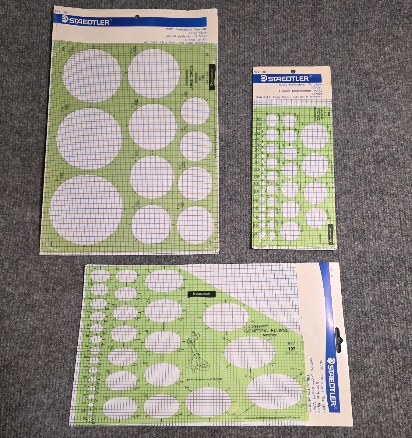 Staedtler Mars Professional Template Architecture Drafting Stencil Circle Lot