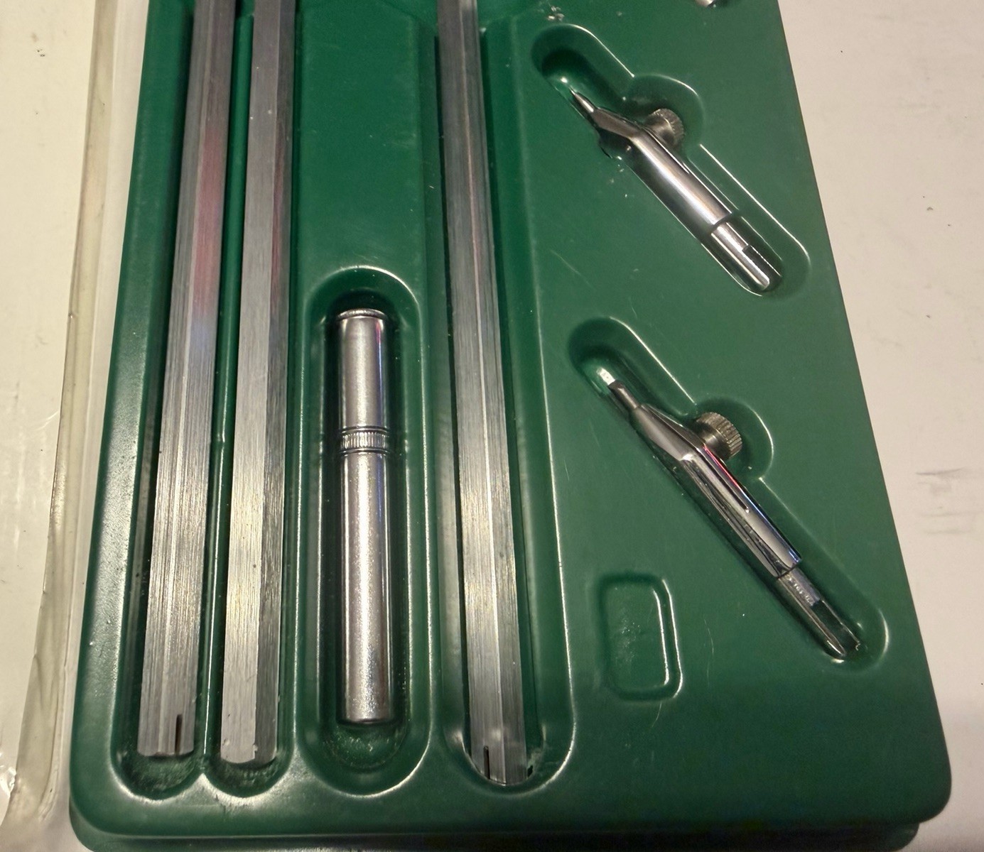Vintage Keuffel & Esser Co. K&E Mark 1 Beam Compass #55-1806 Drafting Tool Set